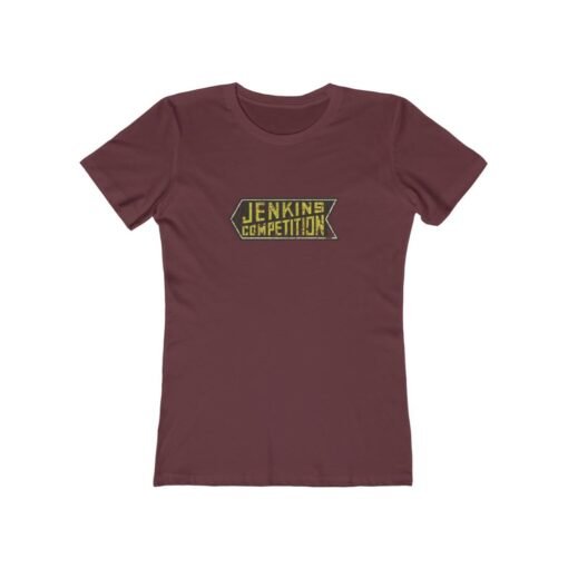 Jenkins Competition Racing Engines 1955 F/B Vintage Women’s T-Shirt - Image 11