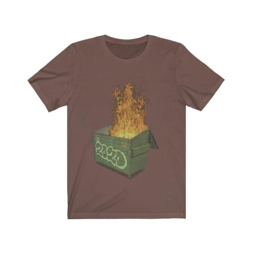 Dumpster Fire 2020 Vintage Men's T-Shirt - Image 3