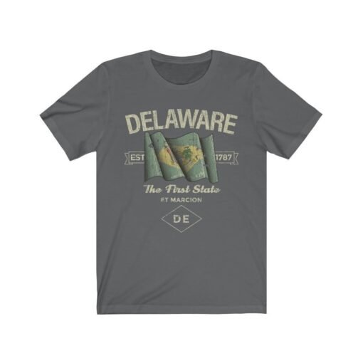 Delaware 1787 Vintage Men's T-Shirt - Image 6