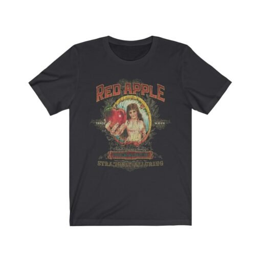 Red Apple Tobacco 1870 Vintage Men's T-Shirt - Image 3