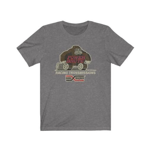 Power Brute Racing Transmissions 1957 Vintage Men's T-Shirt