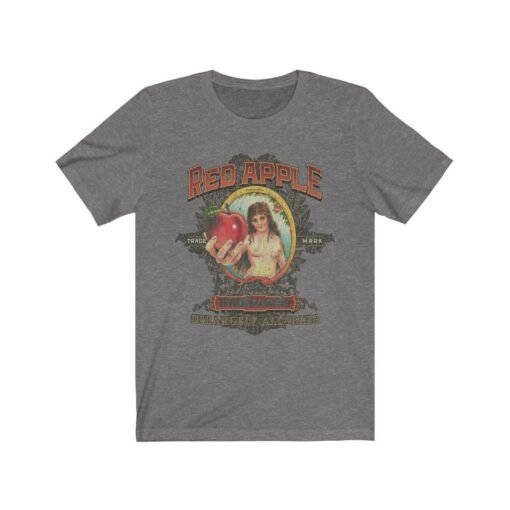 Red Apple Tobacco 1870 Vintage Men's T-Shirt - Image 2