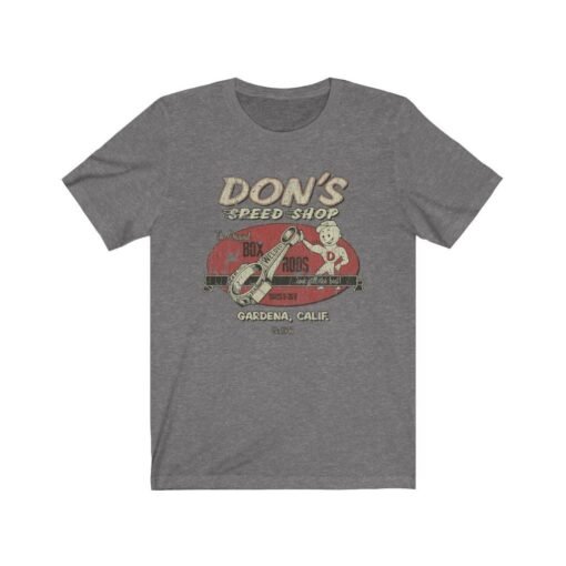 Don's Speed Shop 1946 Vintage Men's T-Shirt - Image 2