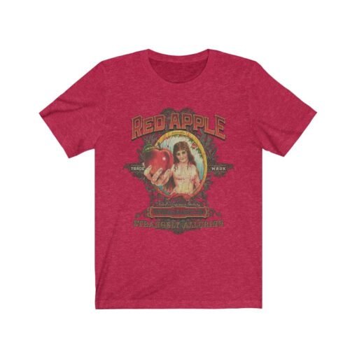 Red Apple Tobacco 1870 Vintage Men's T-Shirt - Image 6