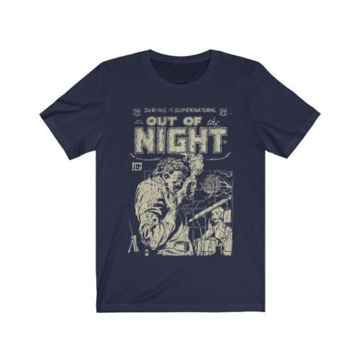 Out of the Night No. 3 1952 Vintage Men's T-Shirt - Image 5