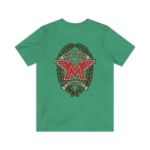 Matchless Motorcycles M Crest 1899 Vintage Men's T-Shirt - Image 6