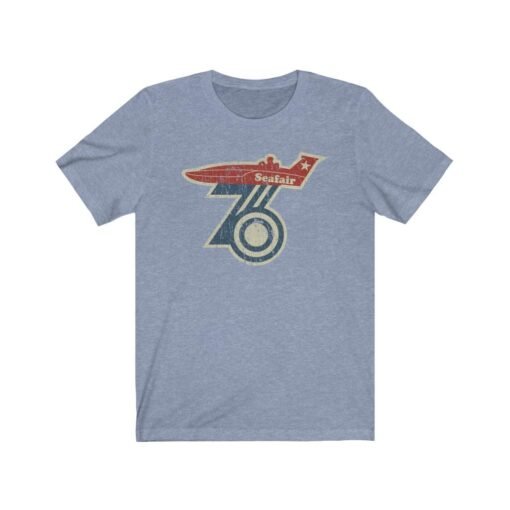 Seafair 1976 Vintage Men's T-Shirt - Image 4