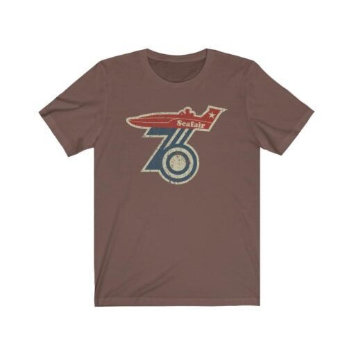 Seafair 1976 Vintage Men's T-Shirt - Image 3