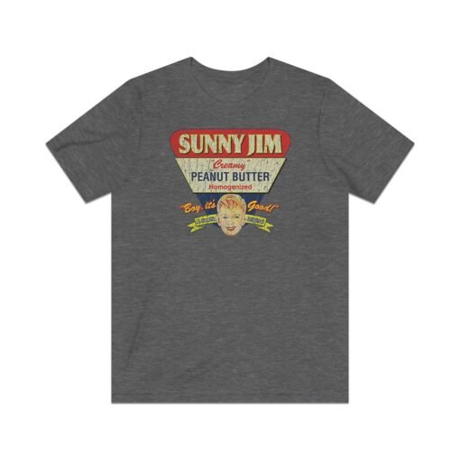 Sunny Jim Peanut Butter 1921 Vintage Men's T-Shirt - Image 2