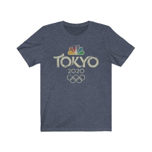 Tokyo 2020 Media Logo Vintage Men's T-Shirt