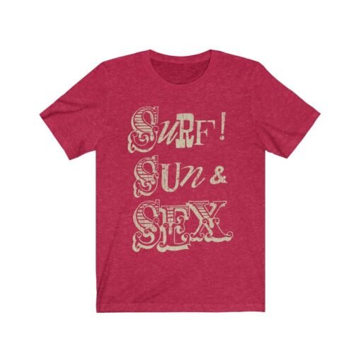 Surf! Sun & Sex 1965 Vintage Men's T-Shirt