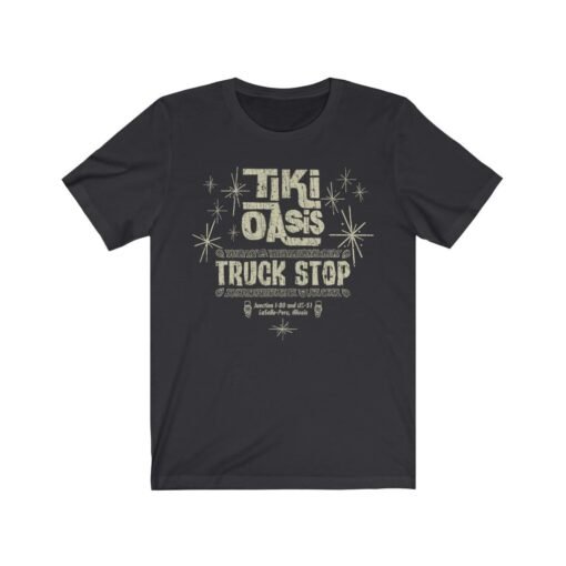 Tiki Oasis Truck Stop 1960 Vintage Men's T-Shirt