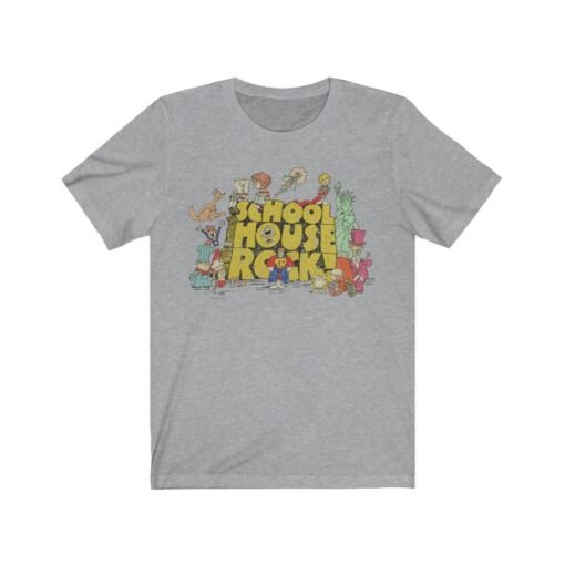 Schoolhouse Rock! 1973 Vintage Men's T-Shirt - Image 6