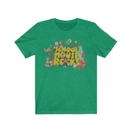 Schoolhouse Rock! 1973 Vintage Men's T-Shirt - Image 5