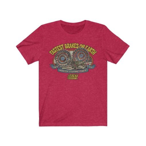 Fastest Brakes on Earth 1958 Vintage Men's T-Shirt - Image 6