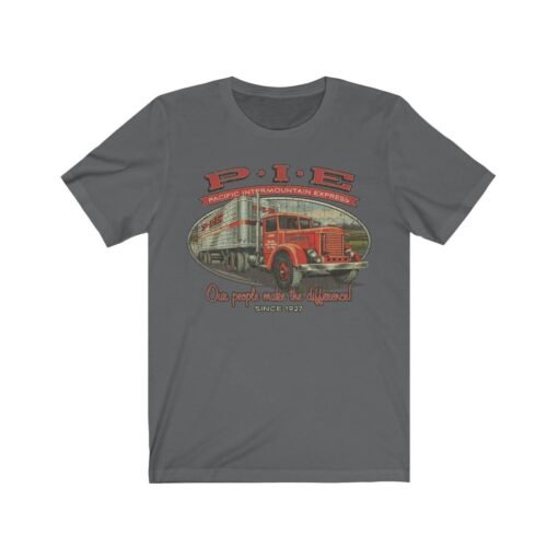 P.I.E. Trucking Our People Make The Difference 1927 Vintage Men’s T-Shirt - Image 5