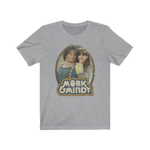 Mork & Mindy 1978 Vintage Men's T-Shirt - Image 4