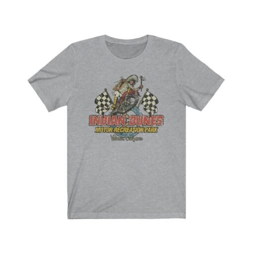 Indian Dunes Motor Recreation Park 1970 Vintage Men's T-Shirt - Image 5