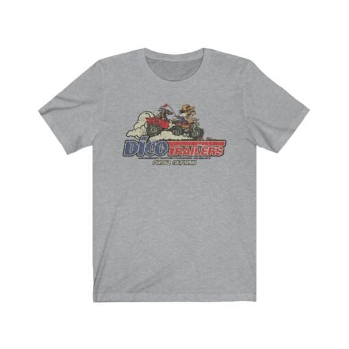 Dico Trailers 1981 Vintage Men's T-Shirt - Image 6