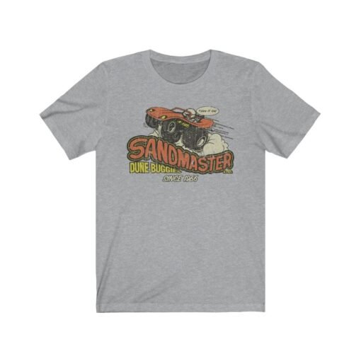 Sandmaster Dune Buggies 1966 Vintage Men's T-Shirt - Image 4