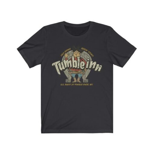 Tumble Inn Wyoming 1942 Vintage Men's T-Shirt - Image 3