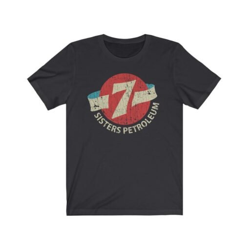 Seven Sisters Petroleum 1945 Vintage Men's T-Shirt - Image 4