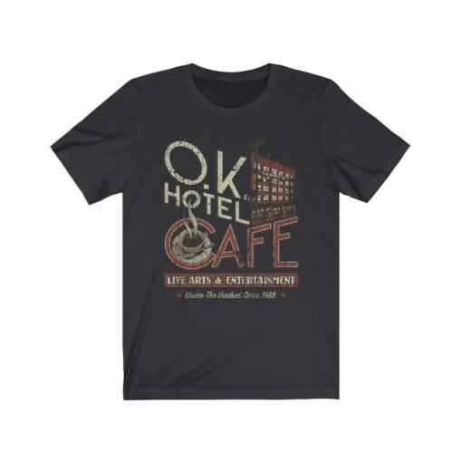 OK Hotel Seattle 1988 Vintage Men's T-Shirt - Image 3