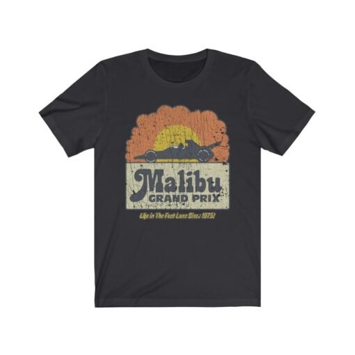 Malibu Grand Prix 1975 Vintage Men’s T-Shirt - Image 4