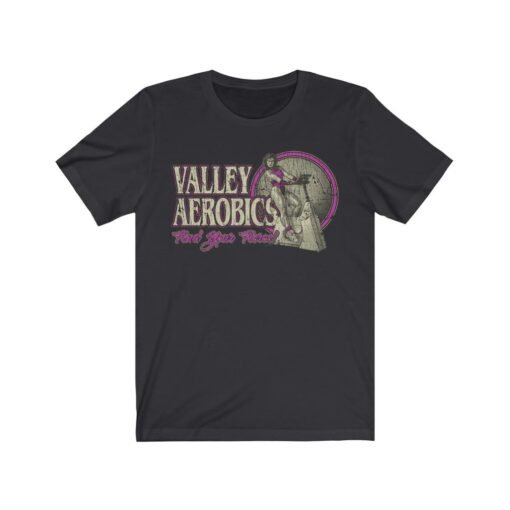 Valley Aerobics 1985 Vintage Men’s T-Shirt - Image 2