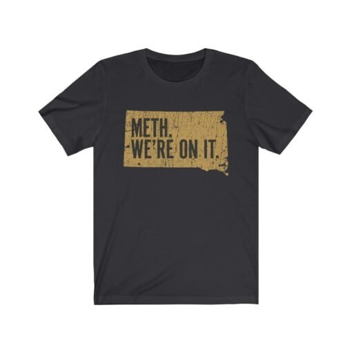 Meth. We're On It. 2019 Vintage Men's T-Shirt - Image 3