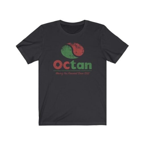 Octan 'Moving You Forward' 1992 Vintage Men's T-Shirt - Image 4