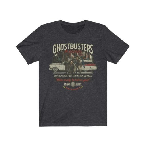 Ghostbusters Team 1984 Vintage Men's T-Shirt - Image 4