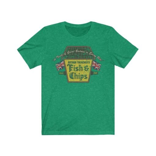 Arthur Treacher’s Fish & Chips 1969 Vintage Men’s T-Shirt - Image 3