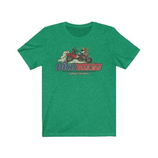 Dico Trailers 1981 Vintage Men's T-Shirt - Image 4