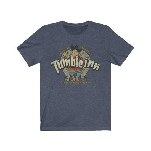 Tumble Inn Wyoming 1942 Vintage Men's T-Shirt - Image 5