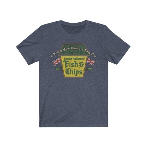 Arthur Treacher’s Fish & Chips 1969 Vintage Men’s T-Shirt - Image 6