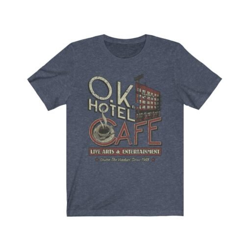 OK Hotel Seattle 1988 Vintage Men's T-Shirt - Image 6