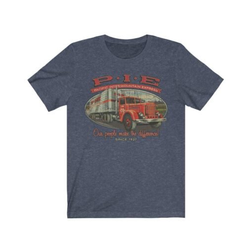 P.I.E. Trucking Our People Make The Difference 1927 Vintage Men’s T-Shirt - Image 6