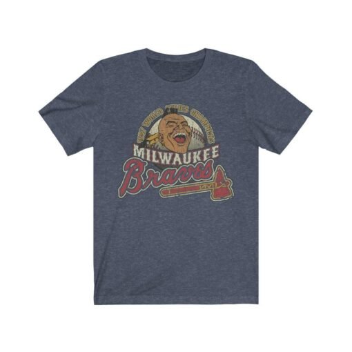 Milwaukee Braves World Champions 1957 Vintage Men's T-Shirt