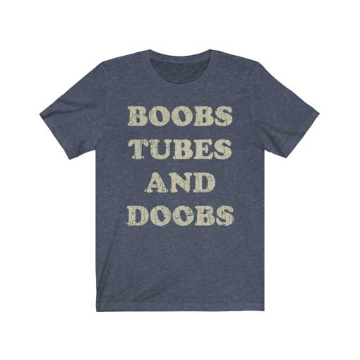 Boobs, Tubes, And Doobs 1980 Vintage Men’s T-Shirt - Image 5