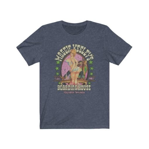 Maggie Keeley's Boarding House 1907 Vintage Men’s T-Shirt - Image 6