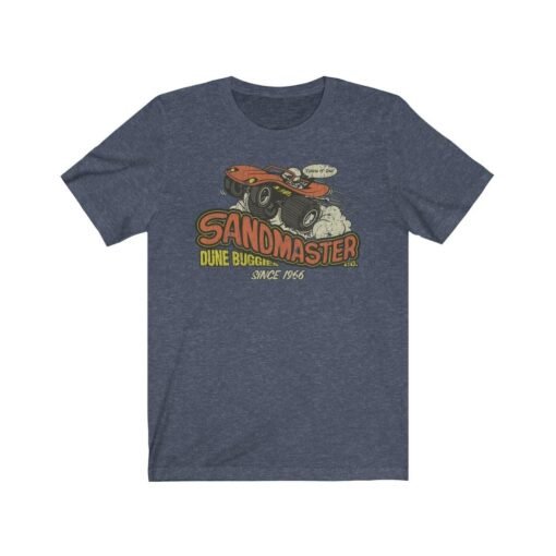 Sandmaster Dune Buggies 1966 Vintage Men's T-Shirt - Image 6