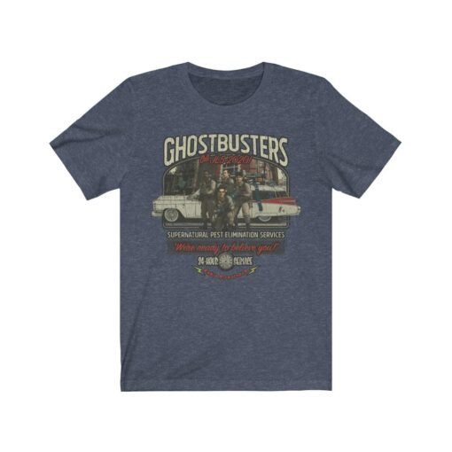 Ghostbusters Team 1984 Vintage Men's T-Shirt - Image 5