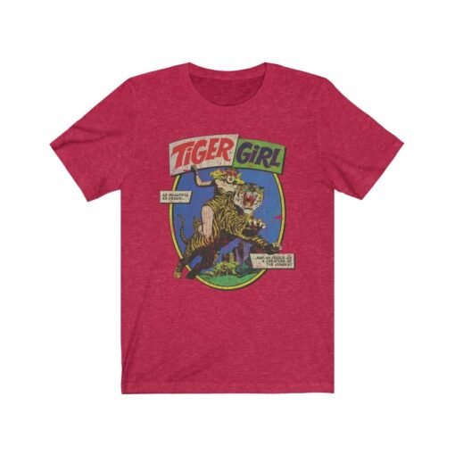 Tiger Girl 1968 Vintage Men’s T-Shirt - Image 6