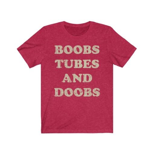 Boobs, Tubes, And Doobs 1980 Vintage Men’s T-Shirt - Image 6