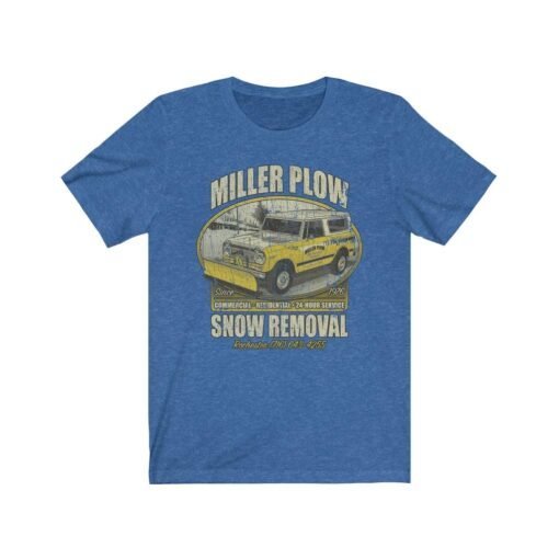 Miller Plow Service 1976 Vintage Men’s T-Shirt - Image 6