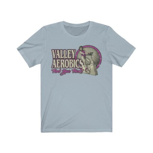 Valley Aerobics 1985 Vintage Men’s T-Shirt - Image 3