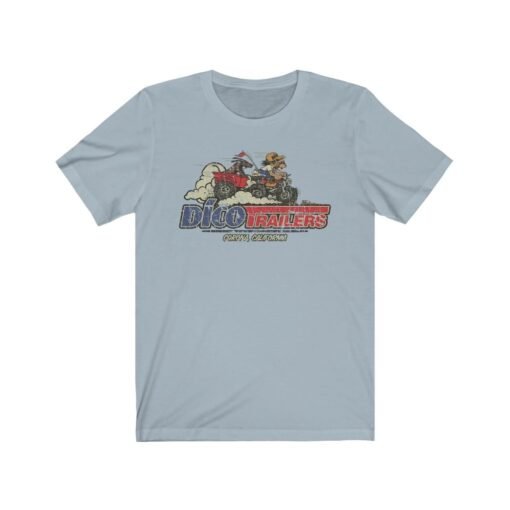 Dico Trailers 1981 Vintage Men's T-Shirt - Image 5