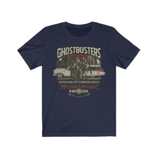 Ghostbusters Team 1984 Vintage Men's T-Shirt - Image 6