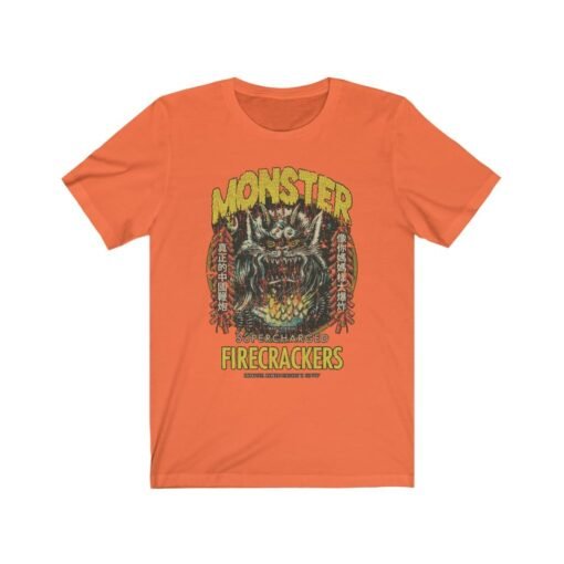 Monster Firecrackers 1952 Vintage Men’s T-Shirt - Image 2